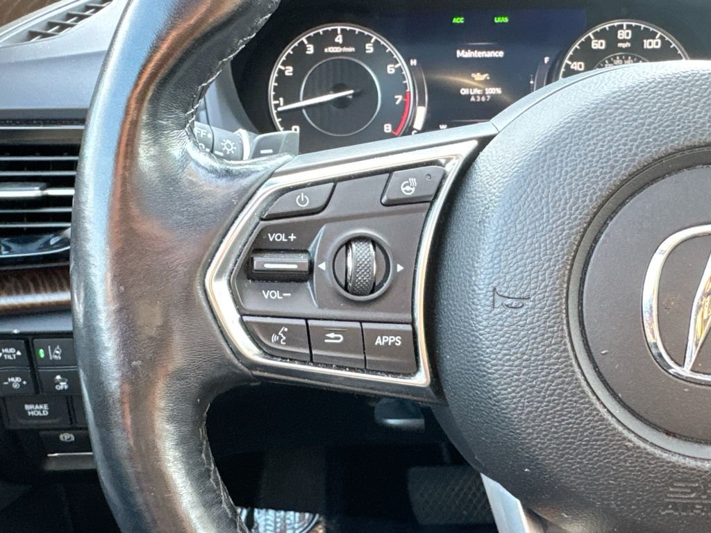Used 2021 Modern Steel Metallic Acura Advance Package image 23