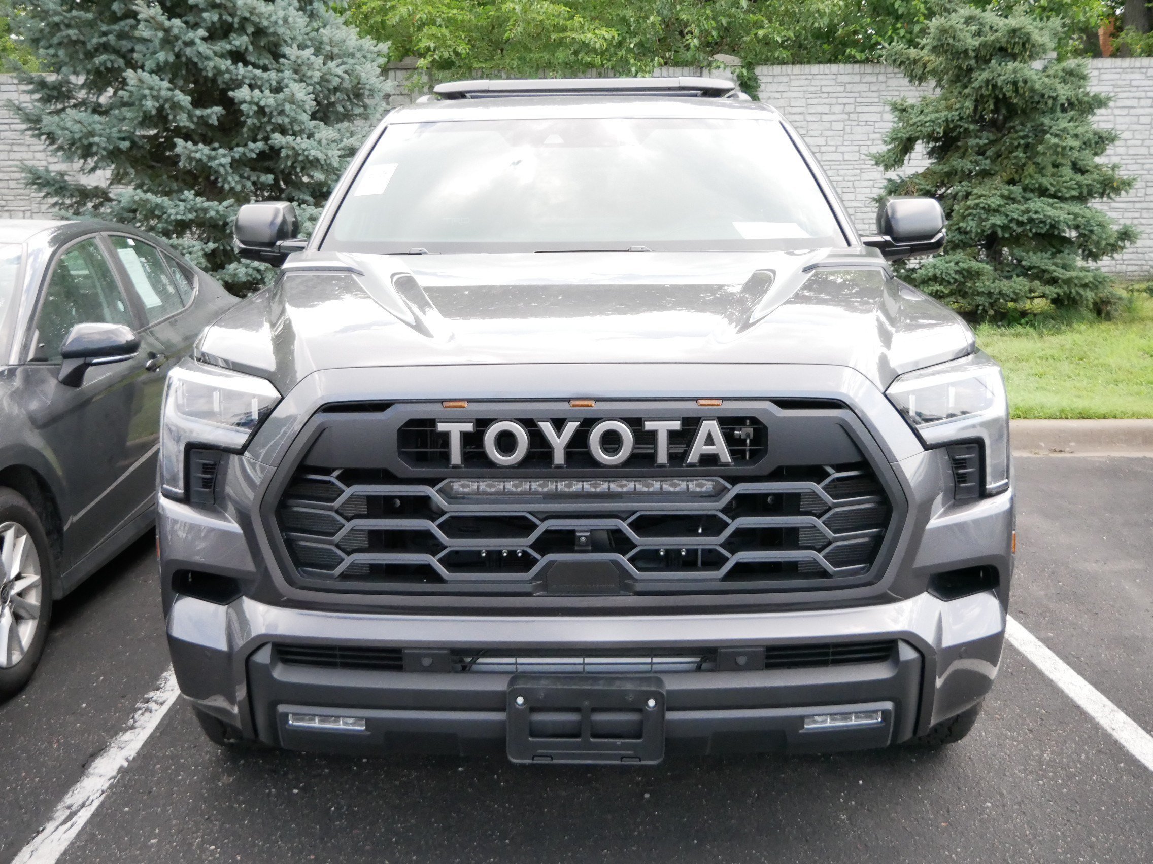 Certified 2025 Toyota Sequoia TRD Pro with VIN 7SVAAABAXSX063894 for sale in Brooklyn Center, Minnesota