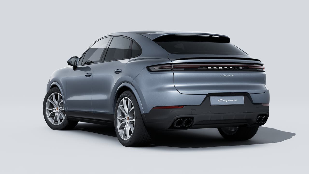 New 2027 Vanadium Grey Metallic Porsche Coupe image 3