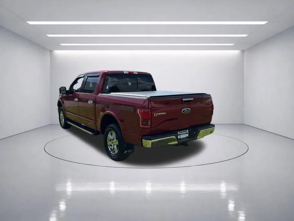 Used 2017 Ruby Red Metallic Tinted Clearcoat Ford Lariat image 5