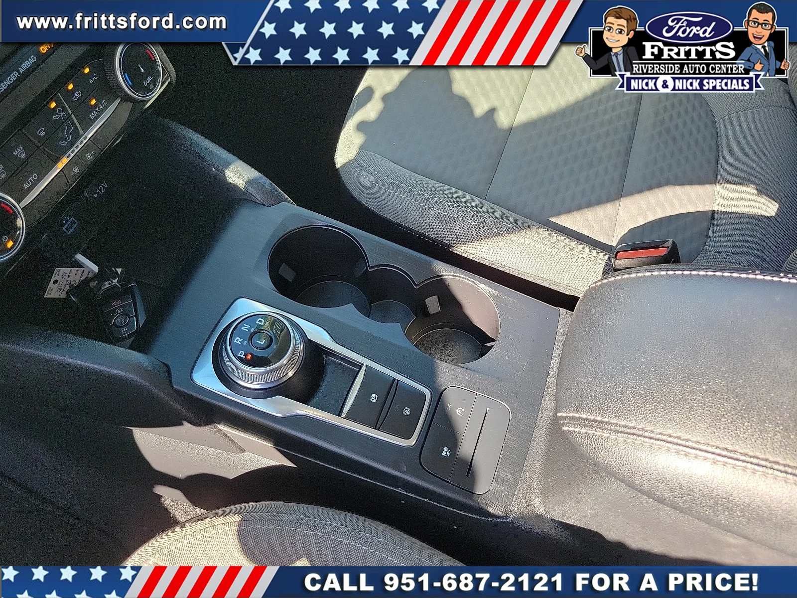 Certified Used 2022 Blue Metallic Ford SE image 8