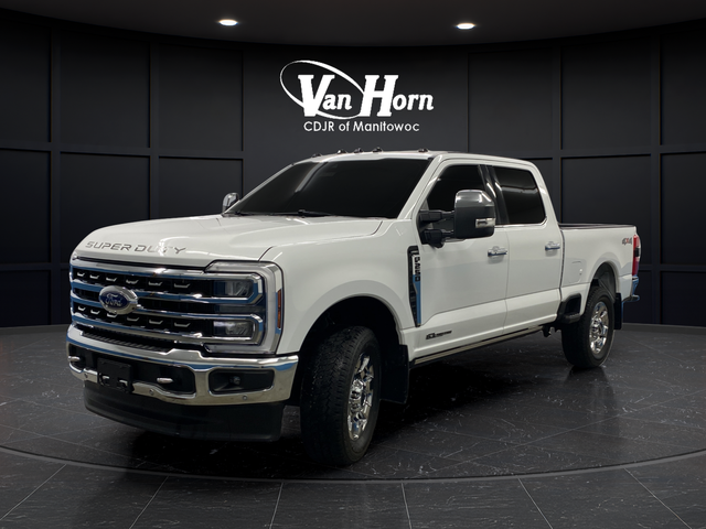 Used 2024 Oxford White Ford Lariat image 3