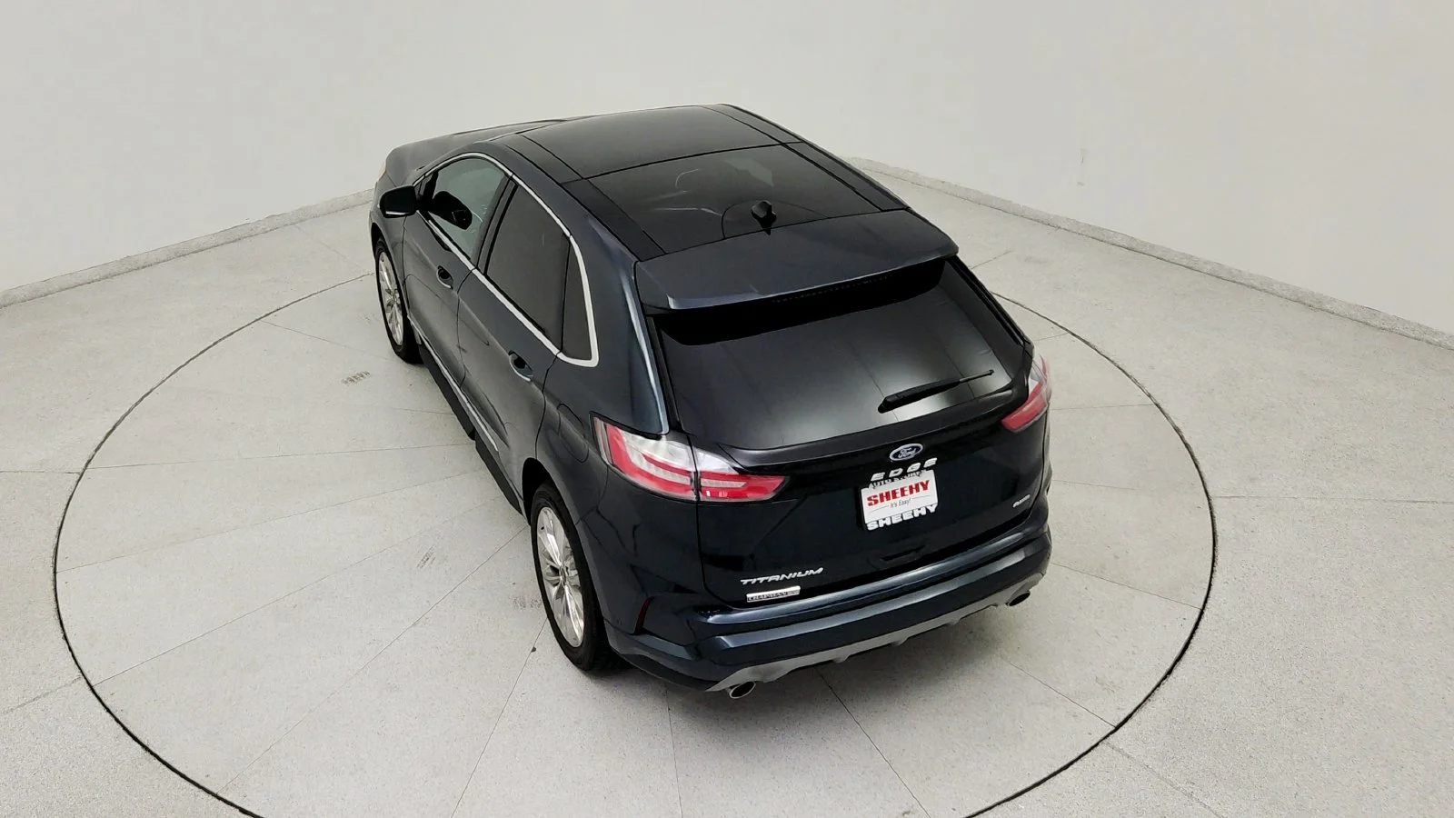 Used 2024 Blue Ford Titanium image 18