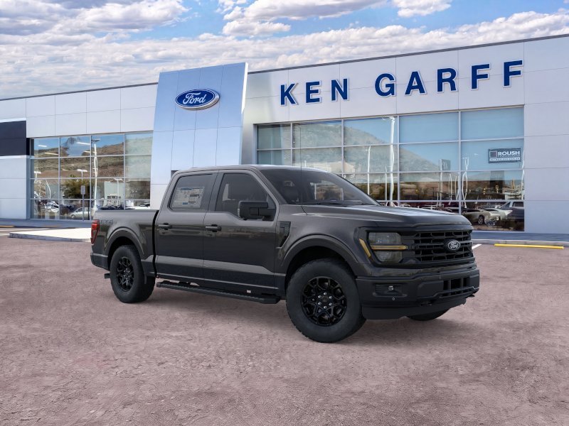 New 2026 Agate Black Metallic Ford XLT image 7