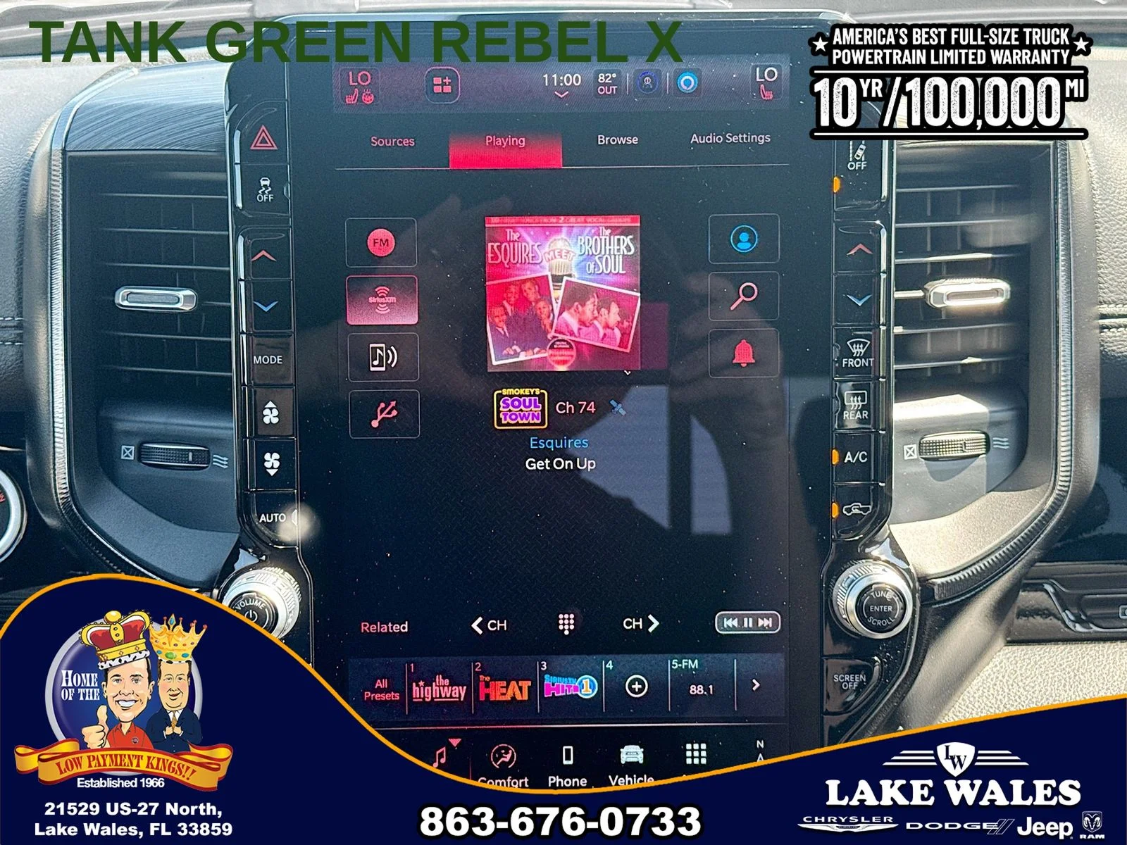 New 2026 Tank Exterior Paint RAM REBEL image 14