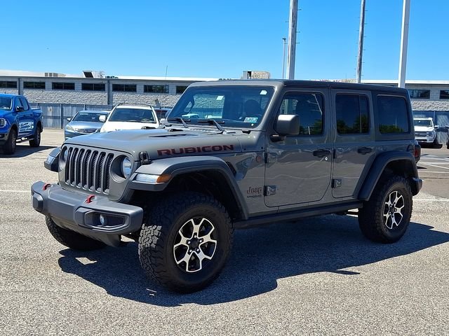 Used 2020 Gray Jeep Unlimited Rubicon image 3