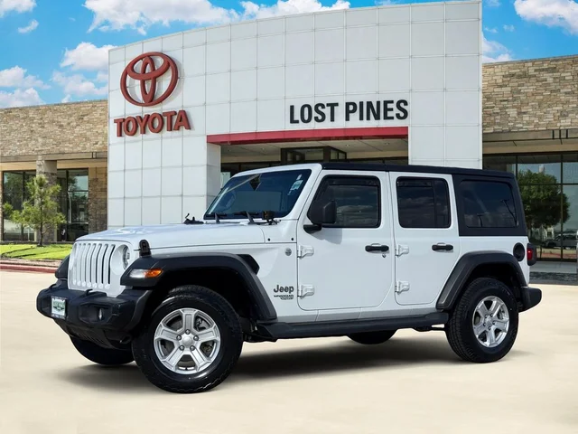 Pre-Owned 2020 Jeep Wrangler Unlimited Sport S 4WD 4D Sport Utility
