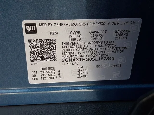 Used 2025 Blue Chevrolet RS image 27