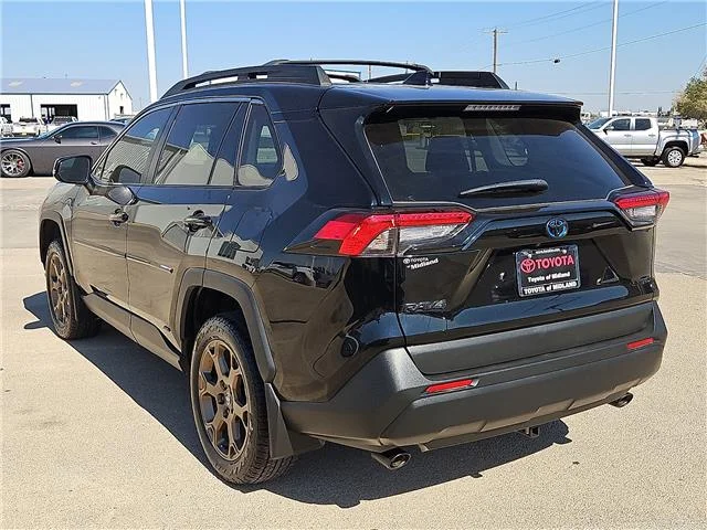 Used 2024 Midnight Black Metallic Toyota Woodland Edition image 2