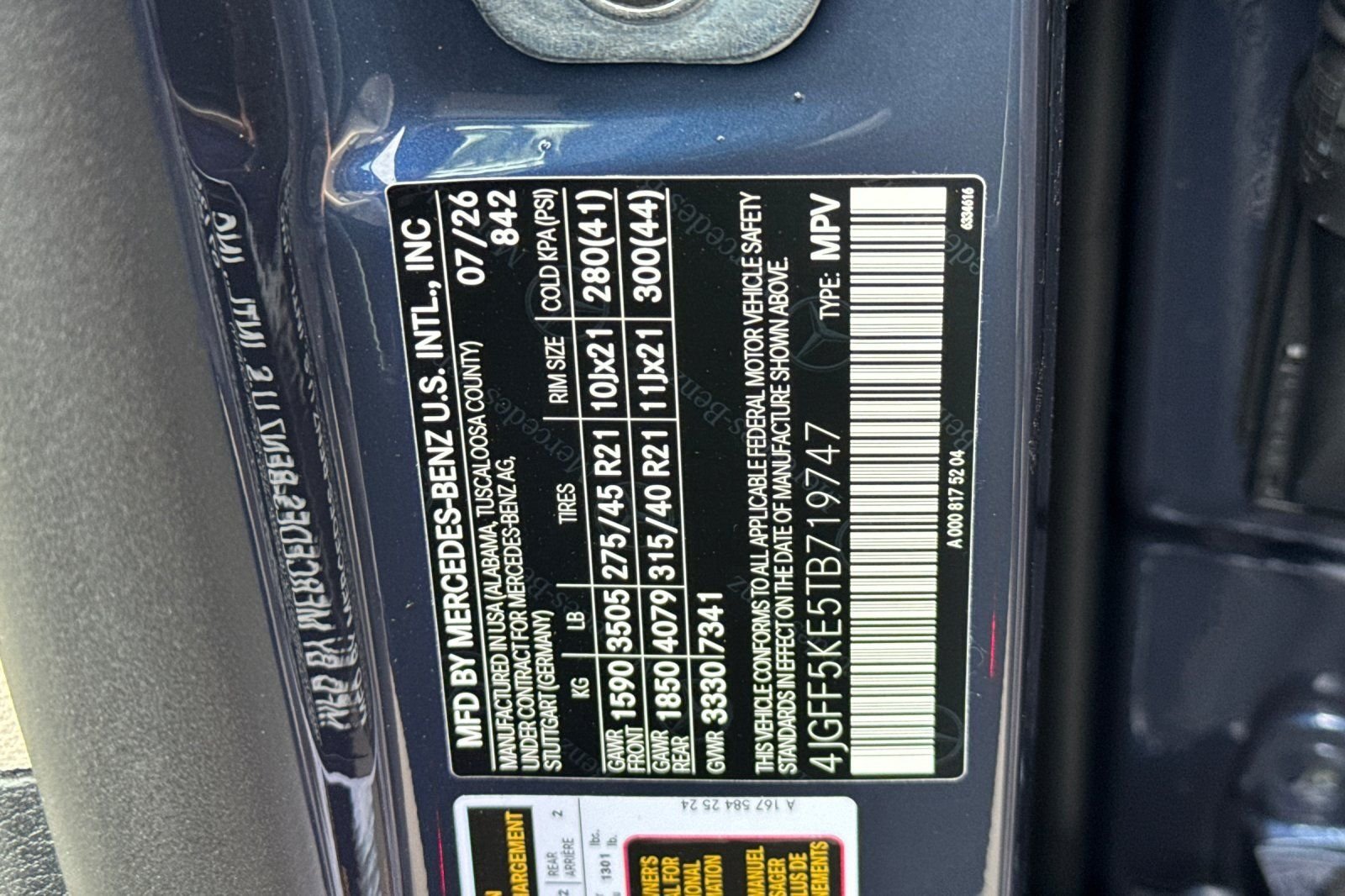 New 2026 Twilight Blue Metallic Mercedes-Benz GLS 450 image 41
