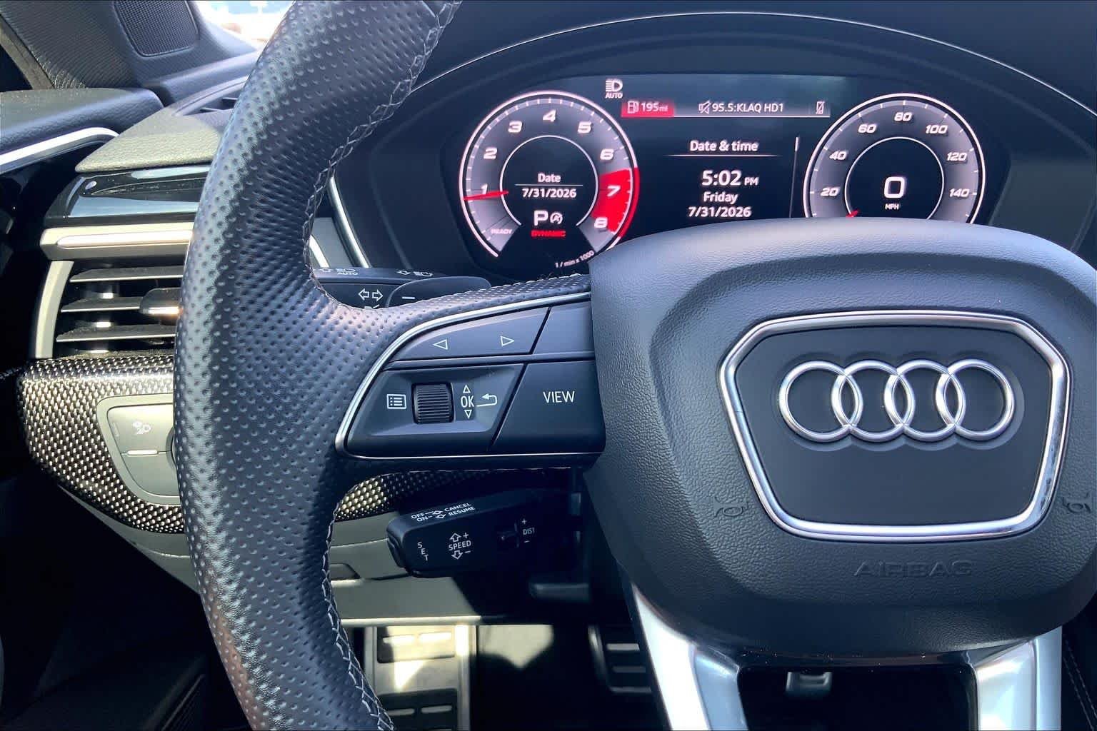 Used 2024 Mythos Black Metallic Audi Premium Plus image 23