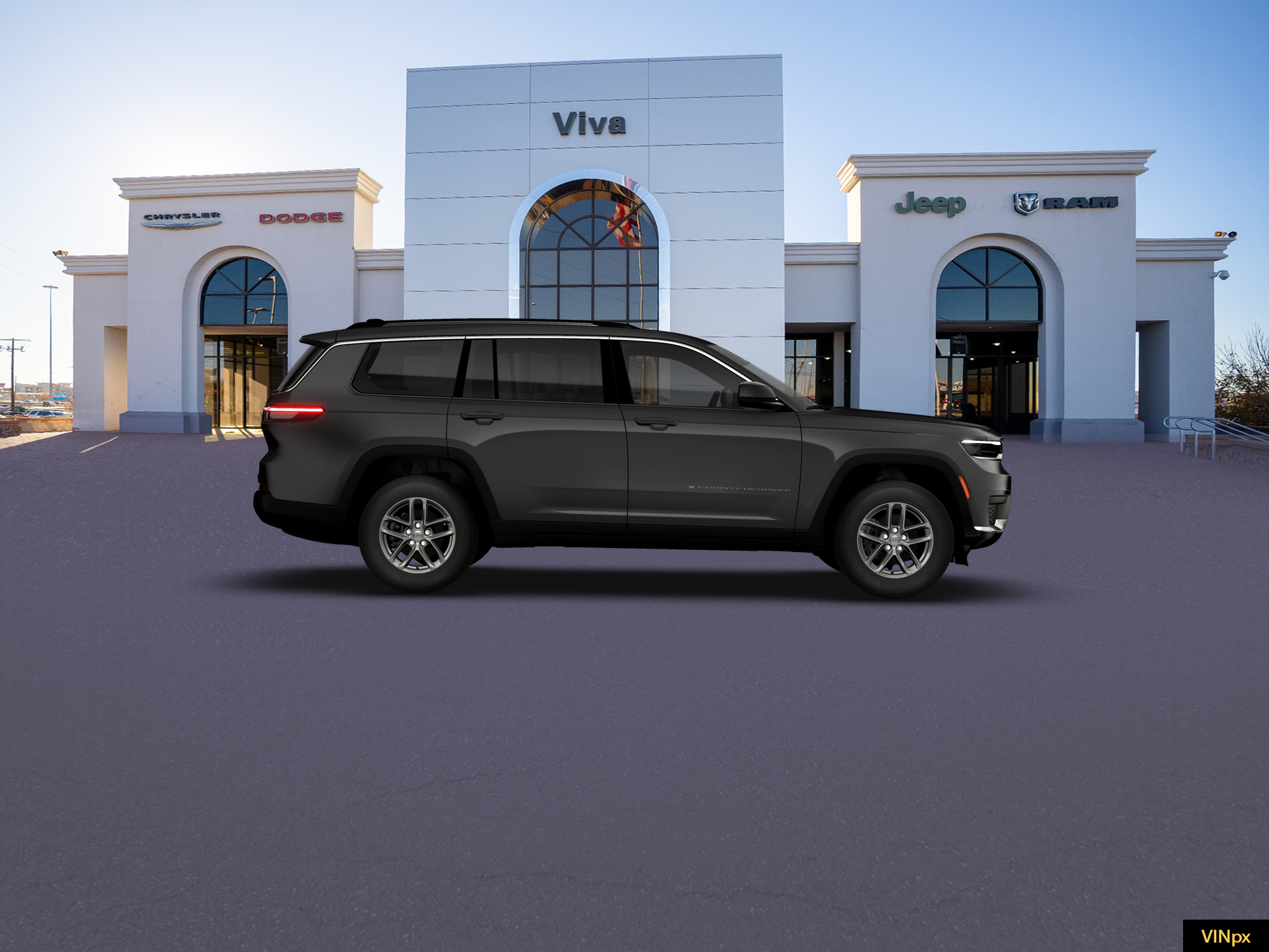 New 2026 Baltic Gray Metallic Clear-Coat Exterior Paint Jeep Laredo X image 9