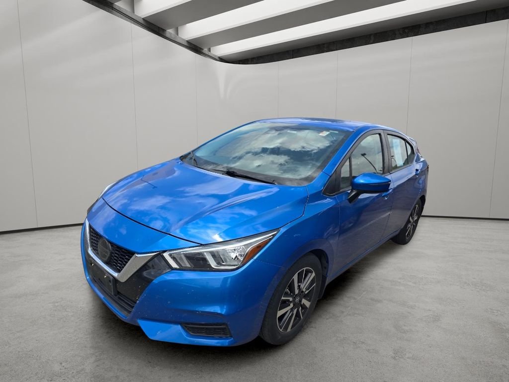 Used 2020 Electric Blue Metallic Nissan SV image 2