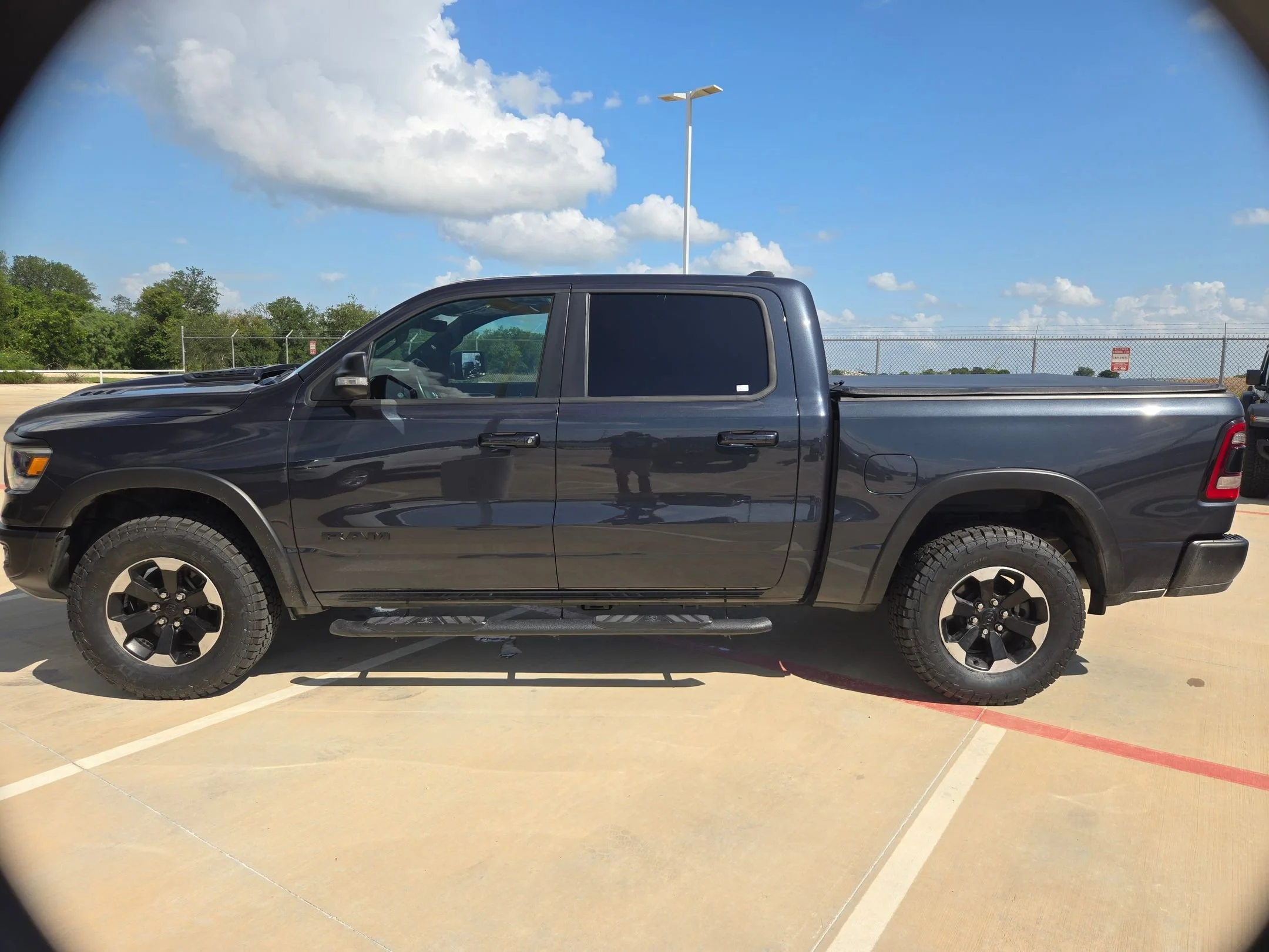 Used 2021 Maximum Steel Metallic Clearcoat Ram Rebel image 6