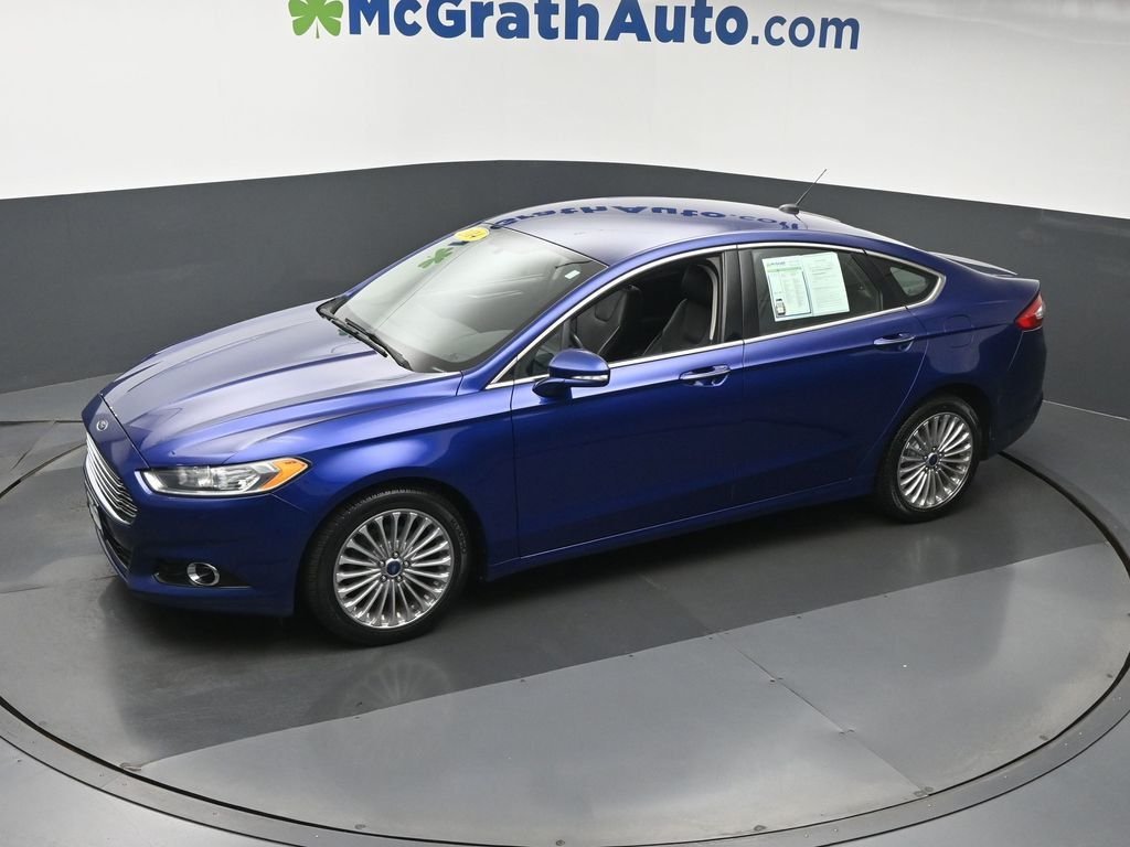 Used 2014 Blue Ford Titanium image 22