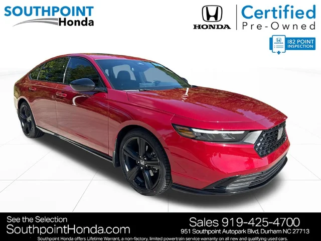2024 Honda Accord Sedan HYBRID SPORT-L