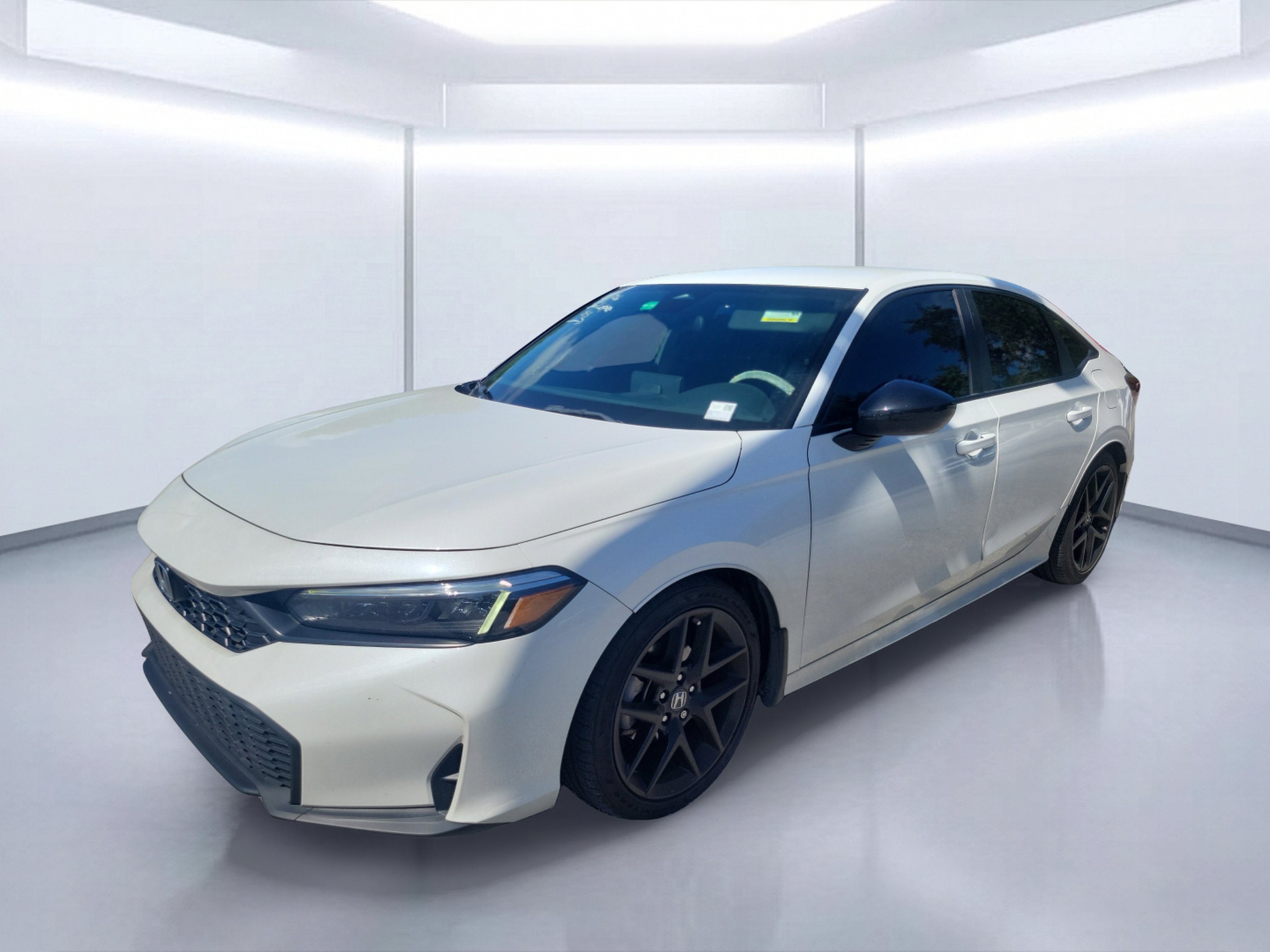 Used 2025 Platinum White Honda Sport image 4