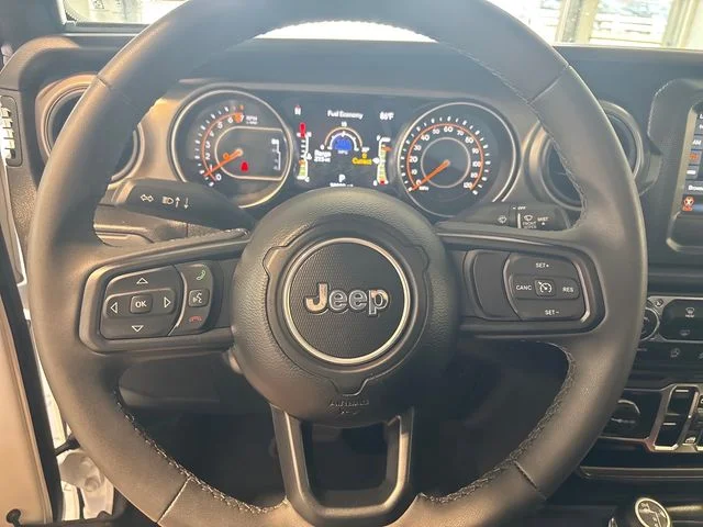 Used 2023 Bright White Clearcoat Jeep Willys image 10