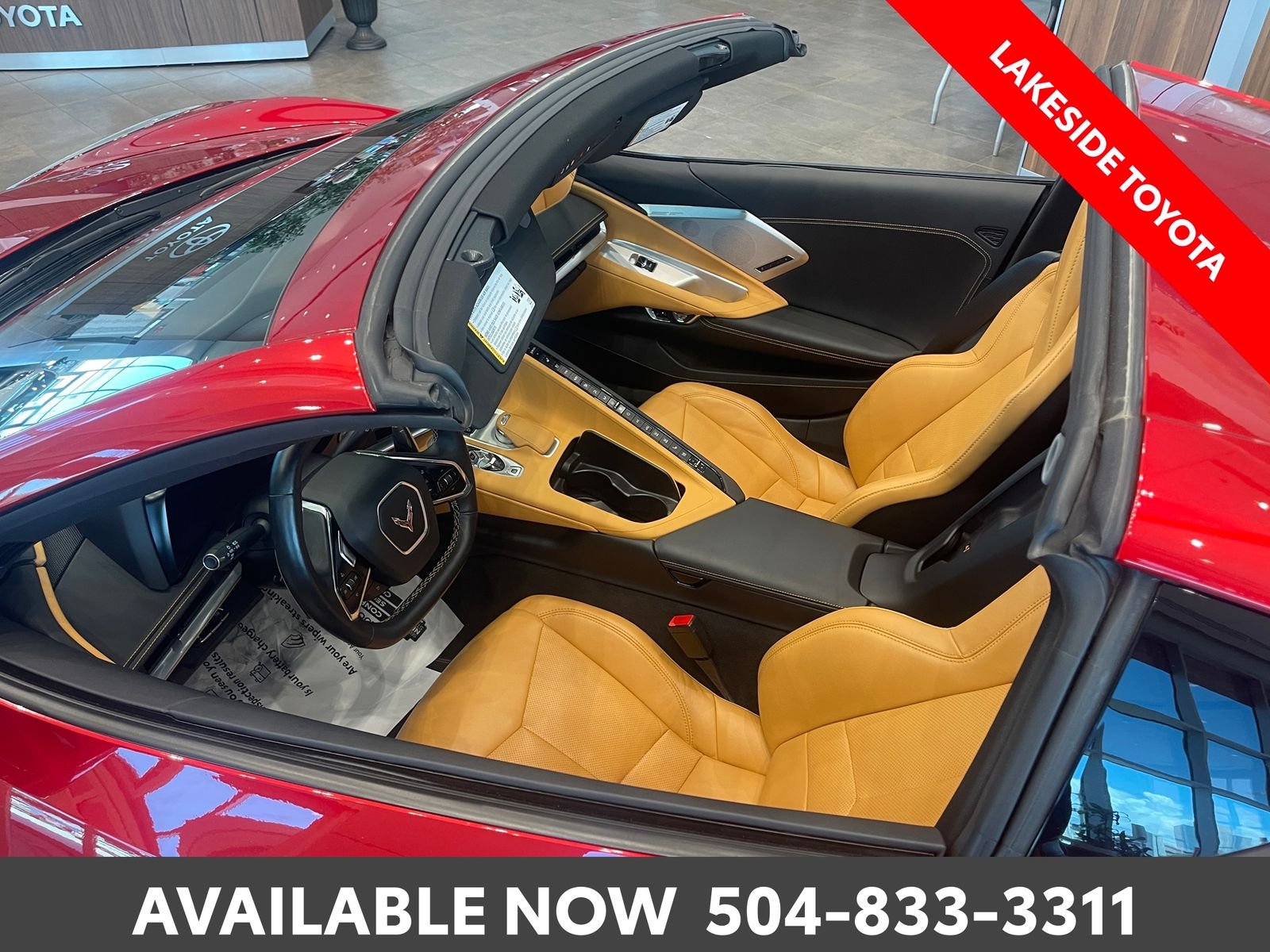 Used 2021 Red Chevrolet Stingray image 37