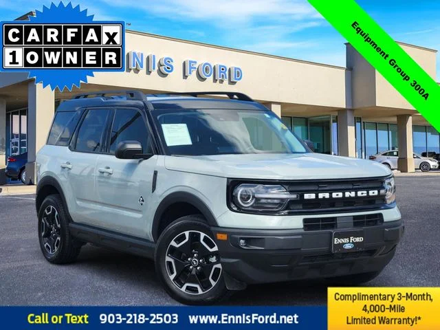 Used 2023 Cactus Green / Gray Ford Outer Banks image 1