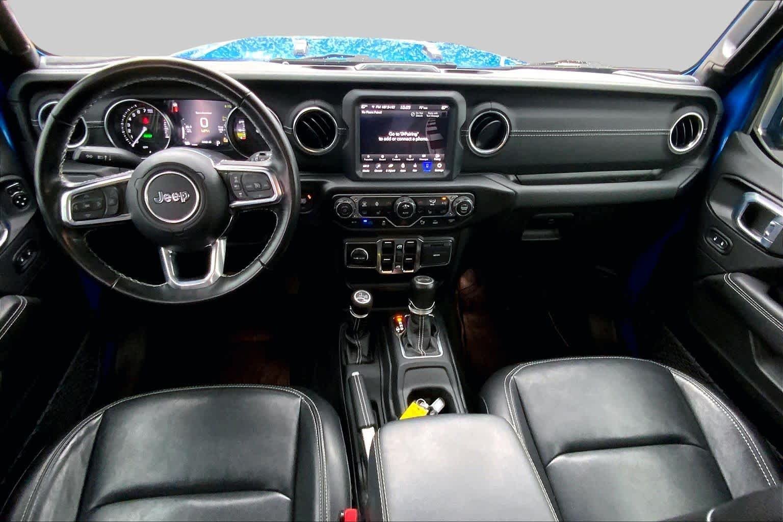 Used 2023 Hydro Blue Pearl Coat Jeep Sahara image 15