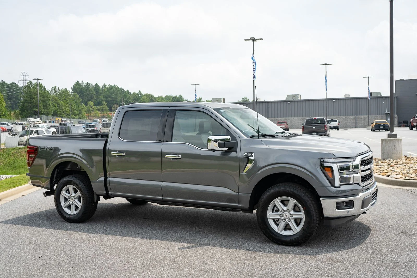 New 2026 Carbonized Gray Metallic Ford Lariat® image 12