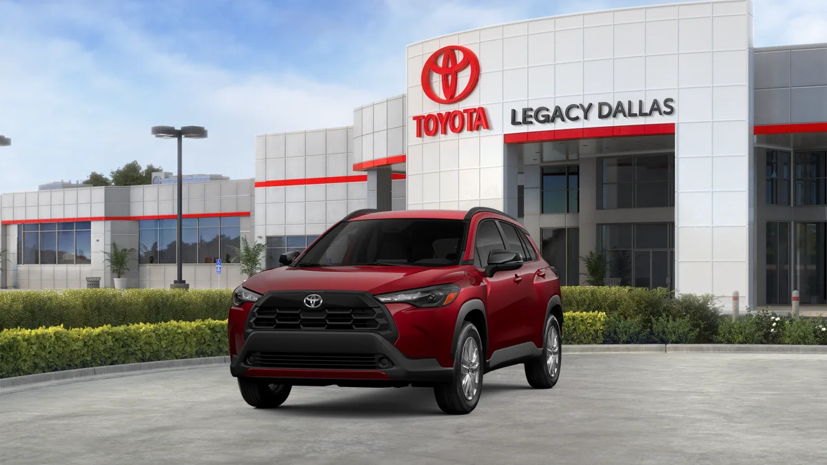 New 2026 Soul Red Crystal Toyota LE image 19