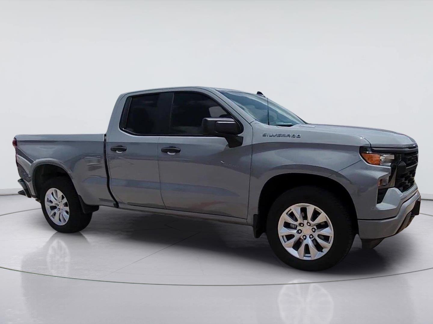 2025 Chevrolet Silverado 1500 Custom Gray at Mac Haik Chevrolet