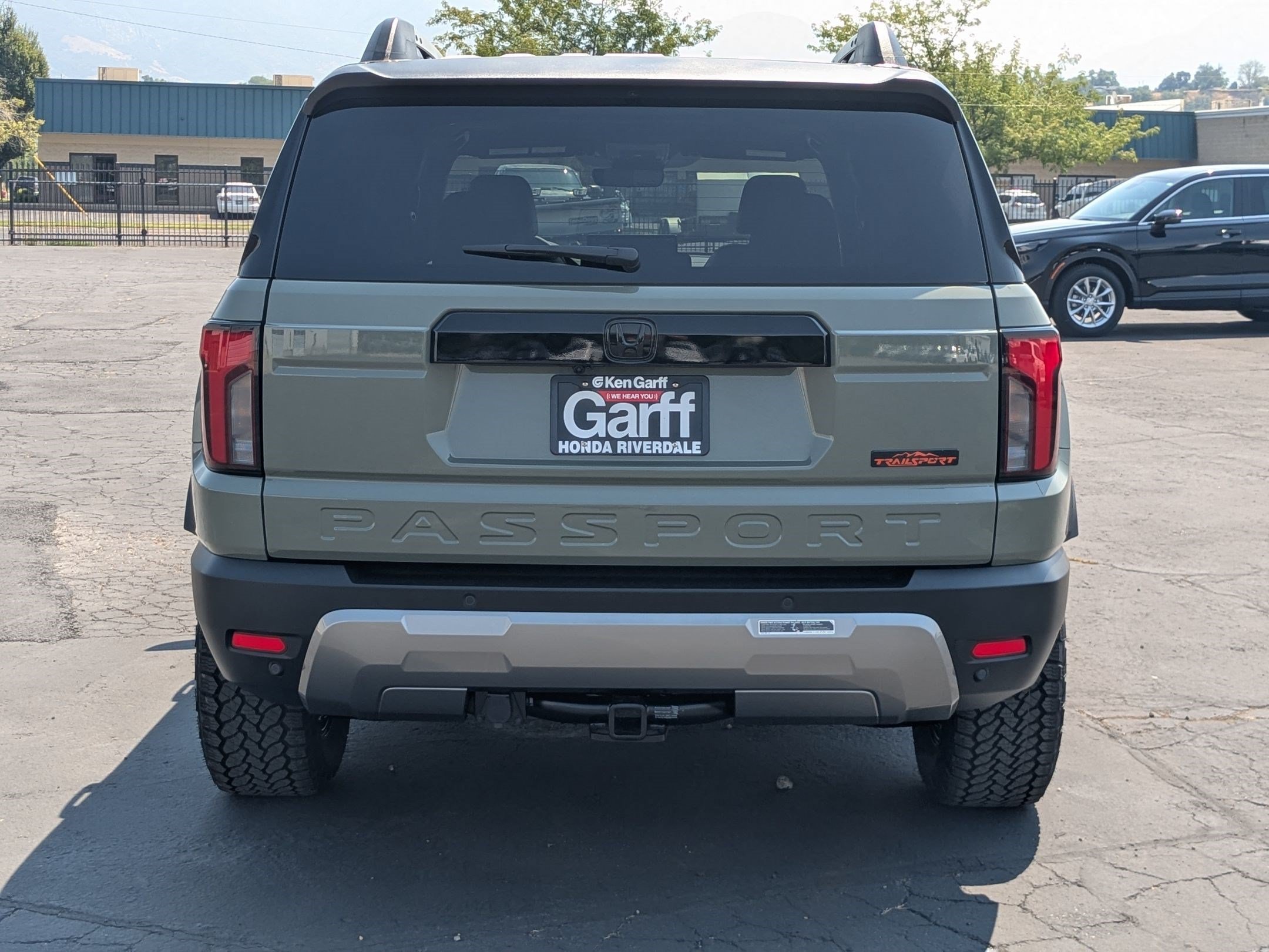 New 2026 Ash Green Metallic Honda TrailSport Elite Blackout image 4