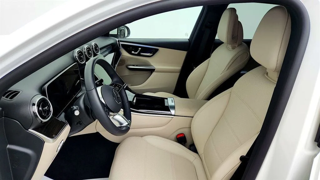 Used 2025 Polar White Mercedes-Benz GLC 300 4MATIC® SUV w/ Panorama Sunroof & 19