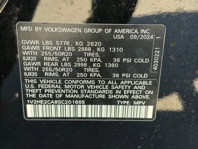 2025 Volkswagen Atlas Cross Sport SE w/Tech - Photo 34