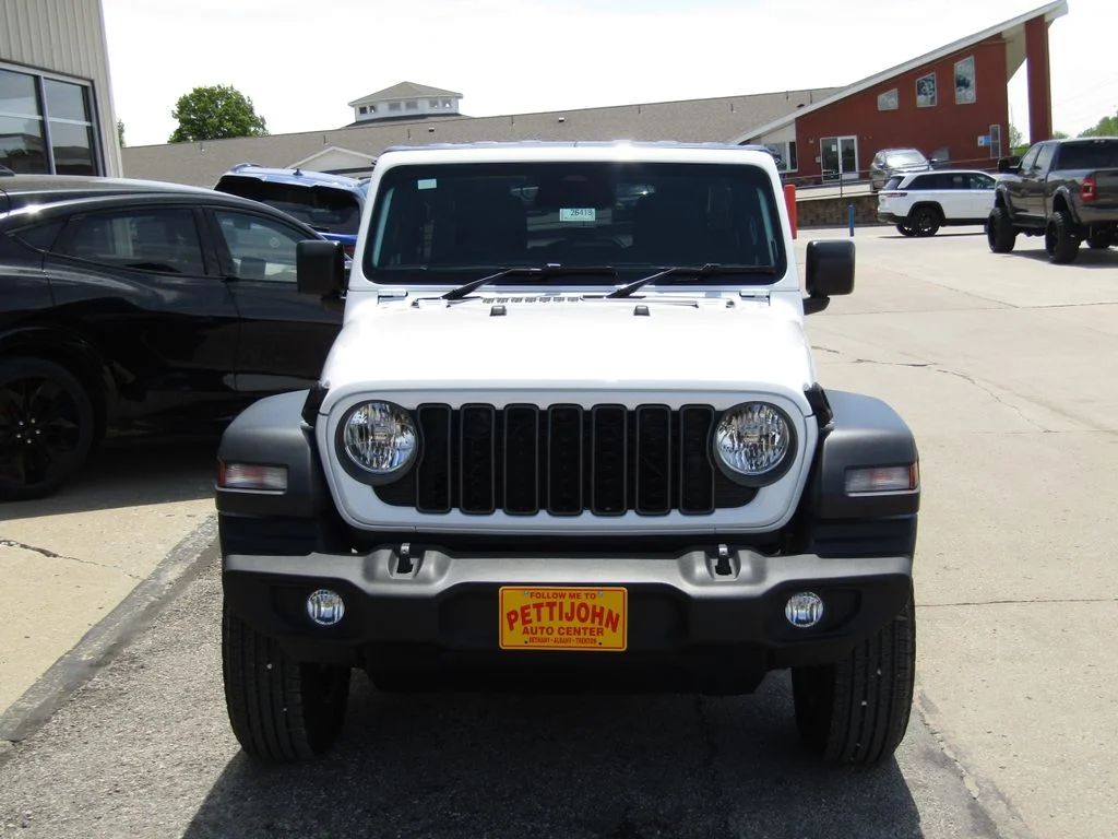 New 2026 Bright White Clearcoat Jeep Sport RHD image 13