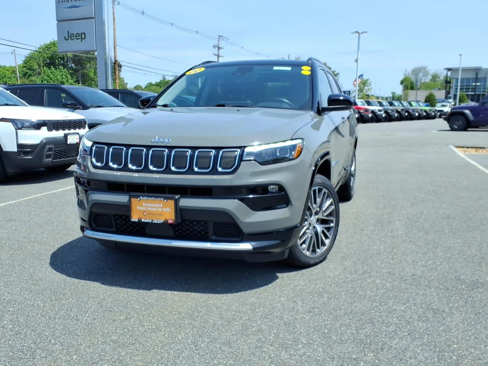 Certified Used 2022 Sting-Gray Clearcoat Jeep Limited image 2