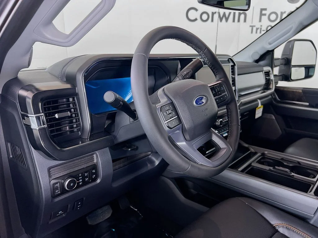 New 2026 Carbonized Gray Metallic Ford Lariat image 3