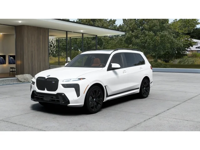 New 2027 Mineral White Metallic BMW M60i image 1