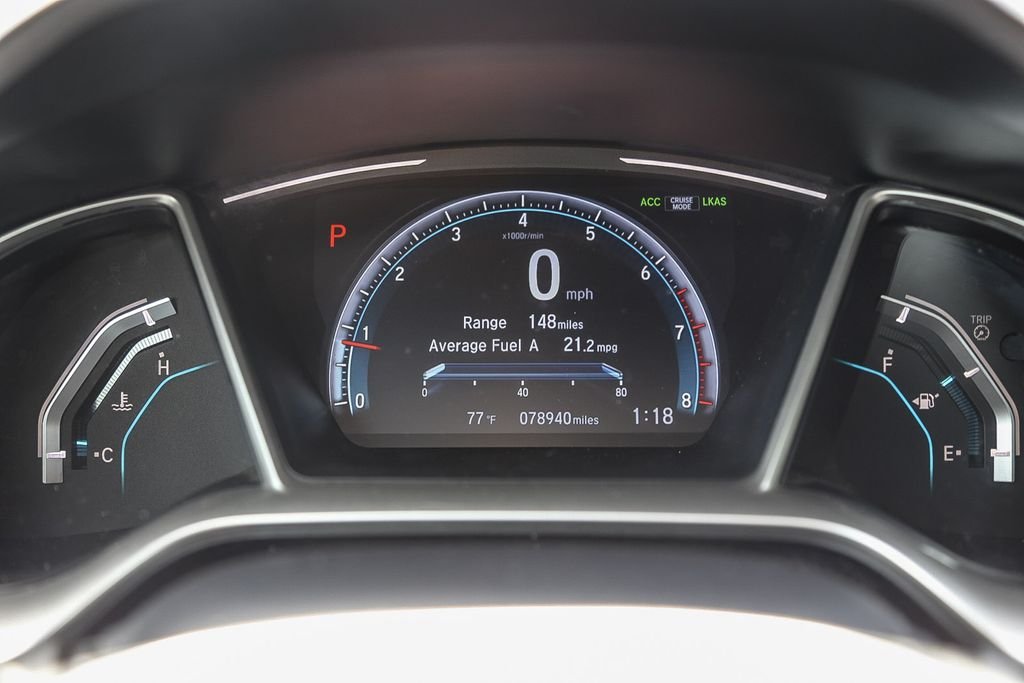Used 2021 Platinum White Pearl Honda EX image 22
