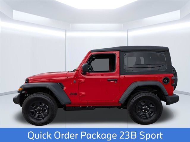 New 2026 Firecracker Red Clearcoat Jeep Sport image 2