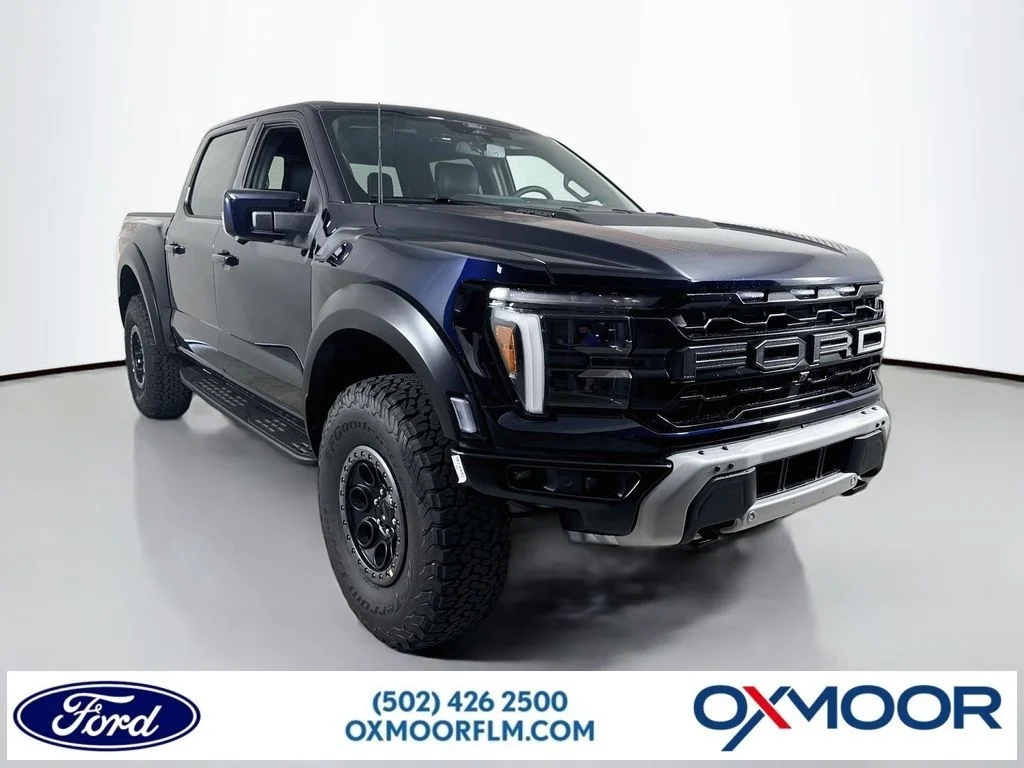 New 2026 Antimatter Blue Metallic Ford Raptor image 1