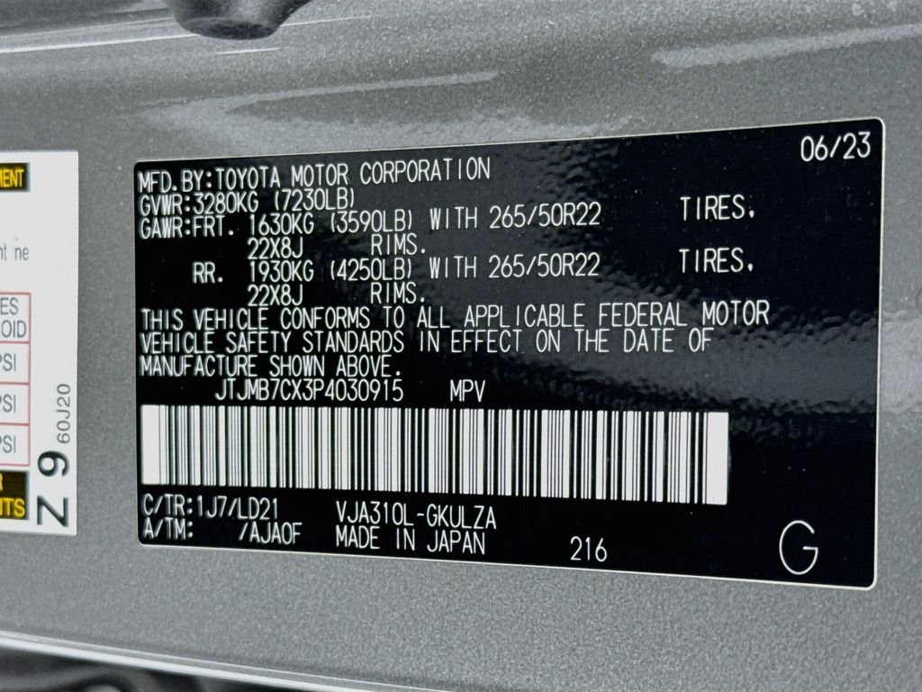 Used 2023 Silver Lexus 600 F SPORT image 34