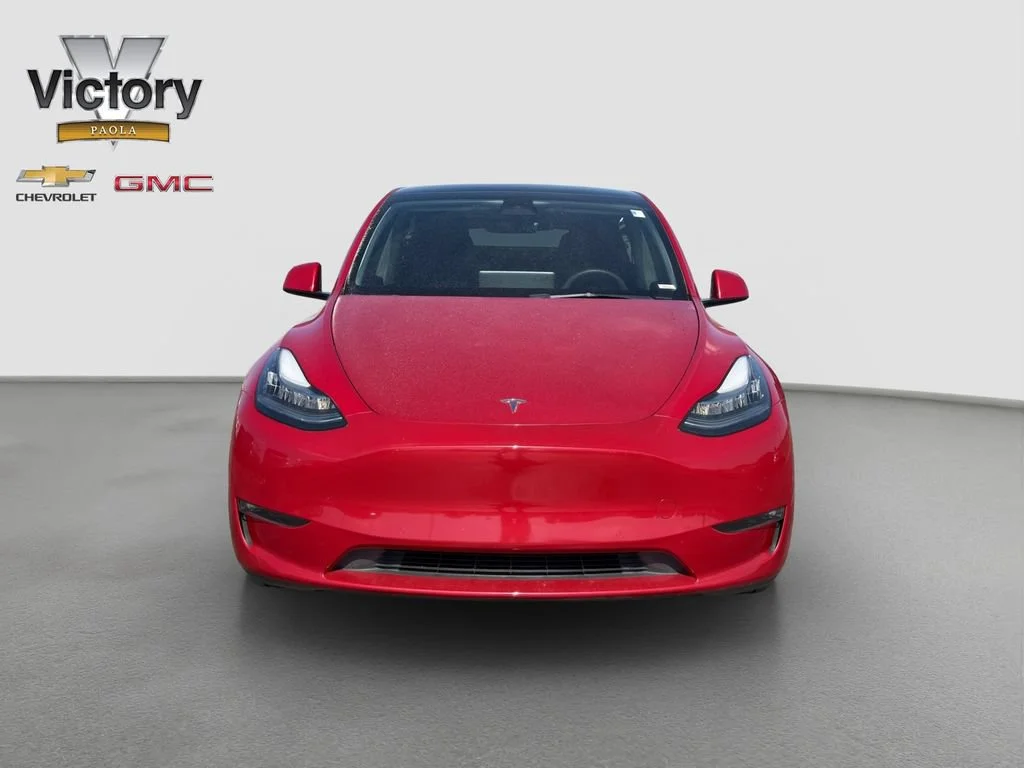 Used 2022 Tesla Model Y Long Range with VIN 7SAYGDEE4NF481442 for sale in Paola, KS