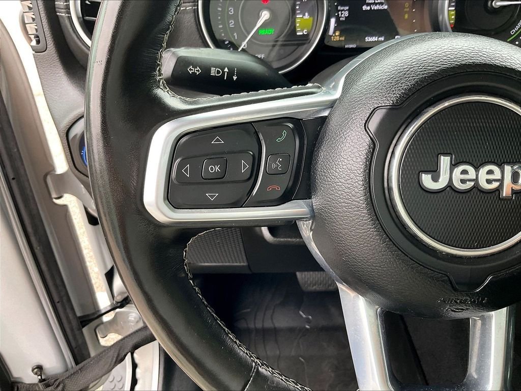 Used 2023 Silver Jeep Sahara 4xe image 22