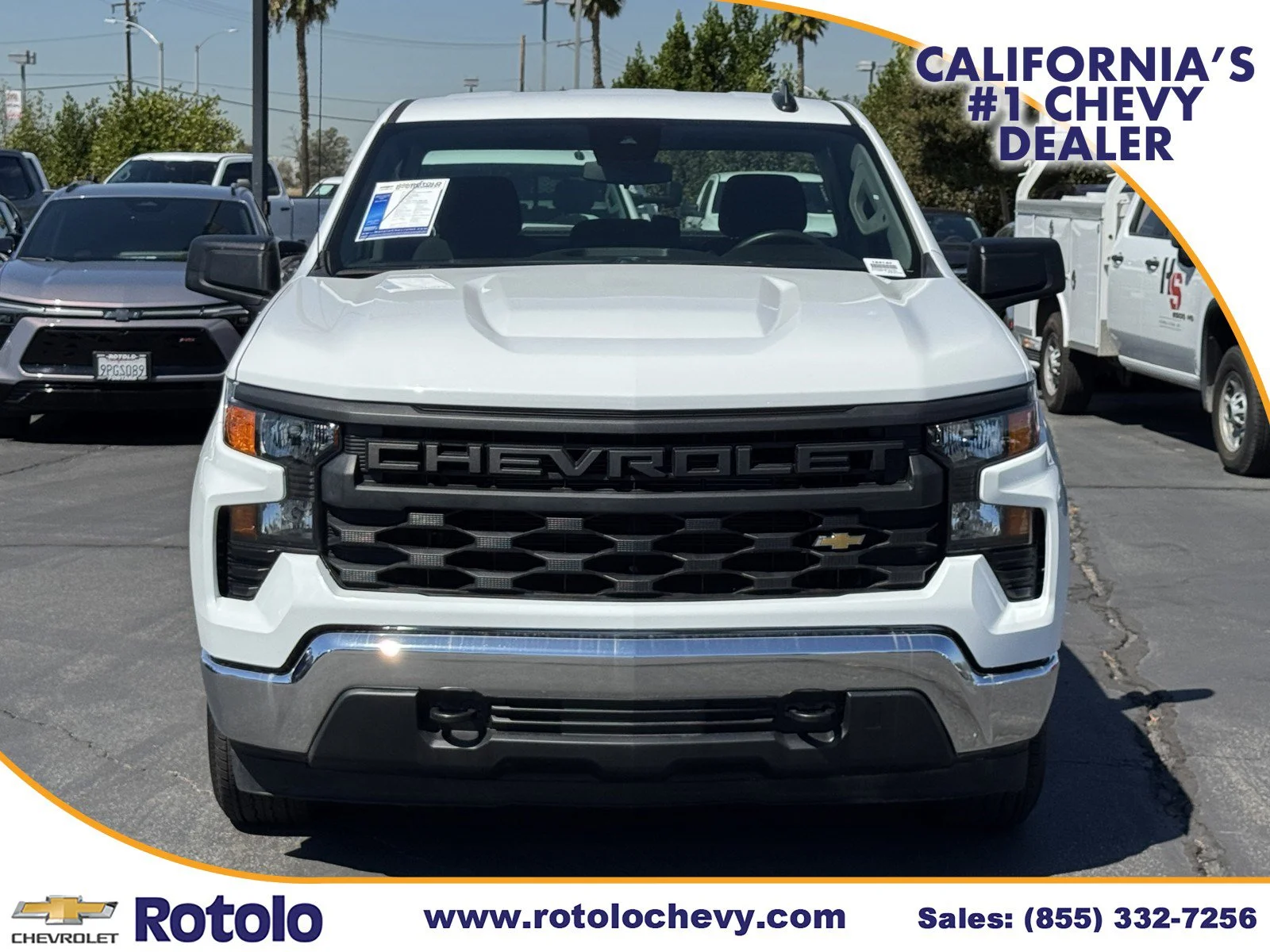 Used 2025 Summit White Chevrolet Work Truck image 2