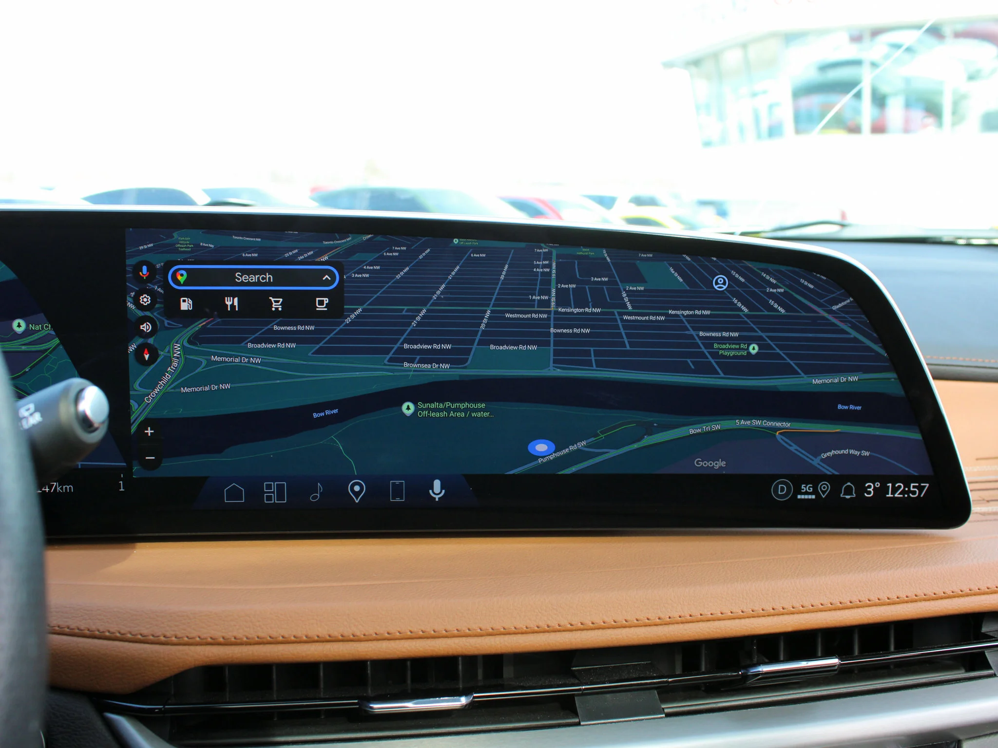 Certified Used 2024 Black Cadillac AWD Sport * 3M PPF | Winter Tires | Adaptive Cruise | Brown Leather | Head-Up Display image 31