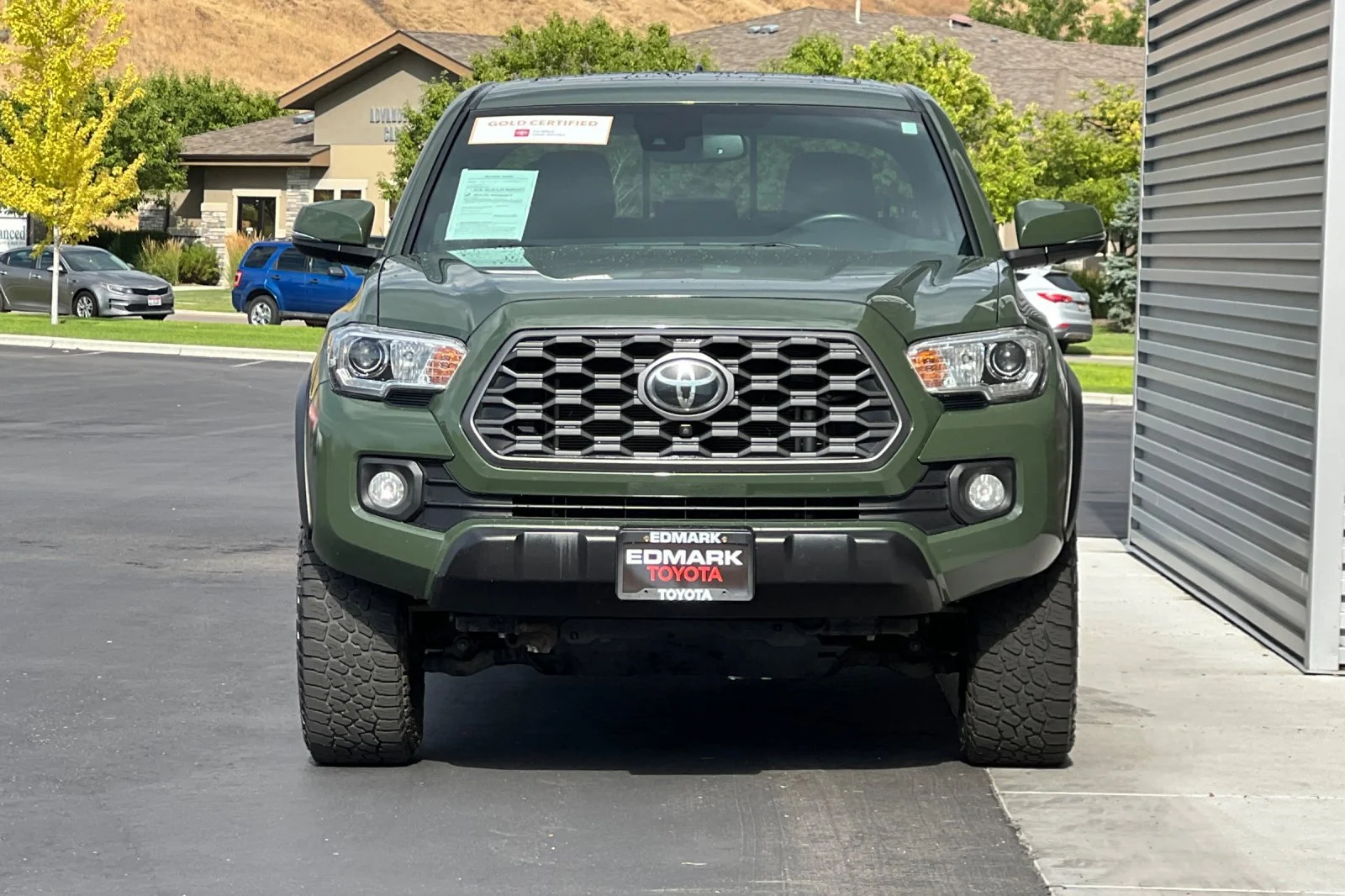 Certified Used 2021 Army Green Toyota TRD Off Road image 8