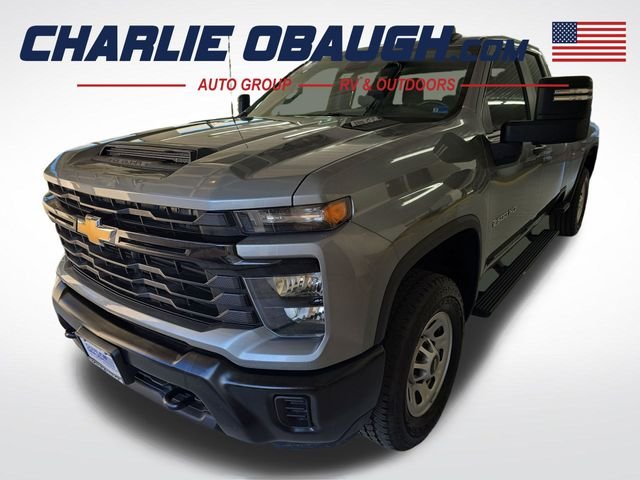 Used 2024 Gray Chevrolet Work Truck image 1