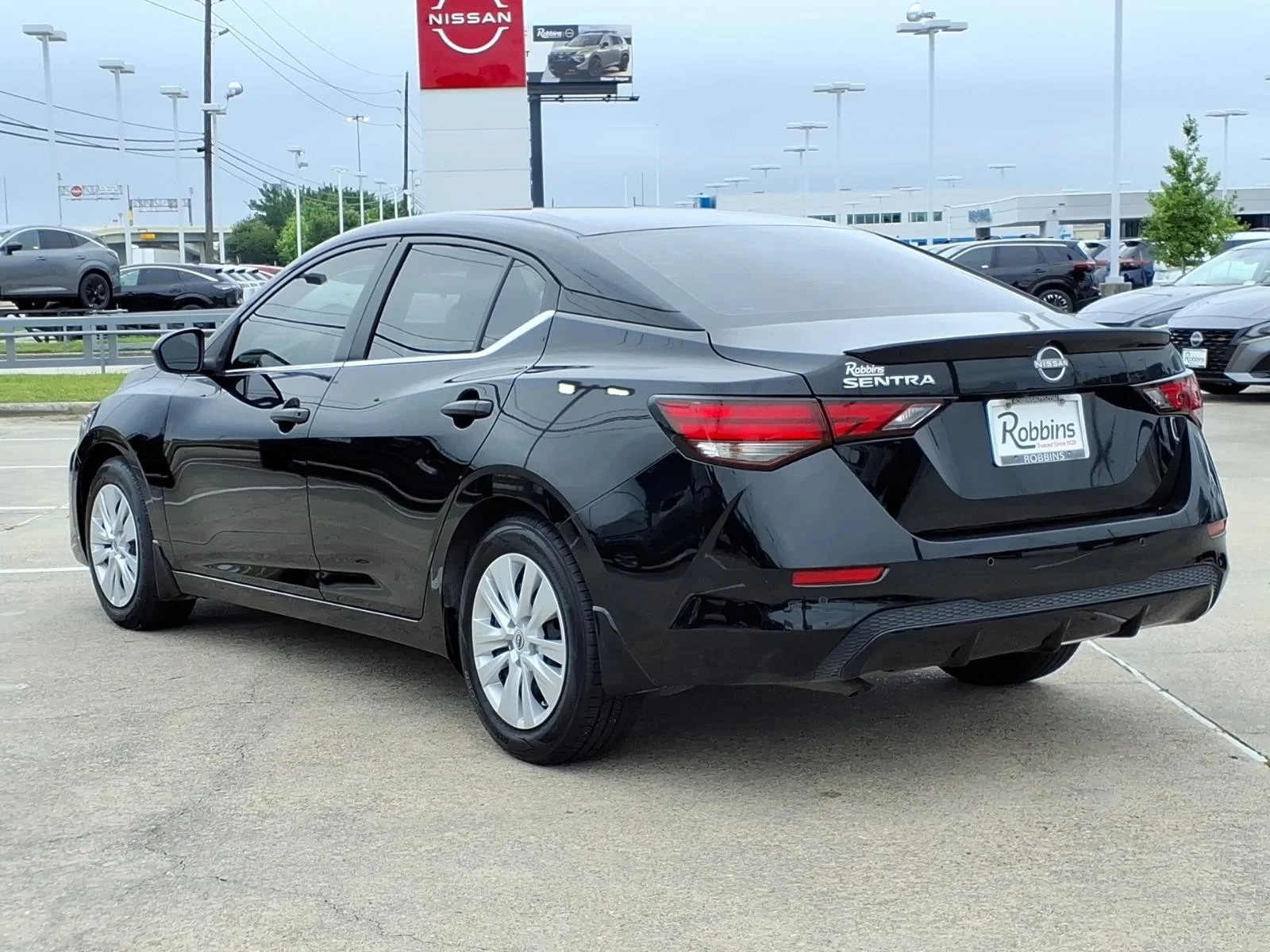 2025 Nissan Sentra S Black at Robbins Nissan