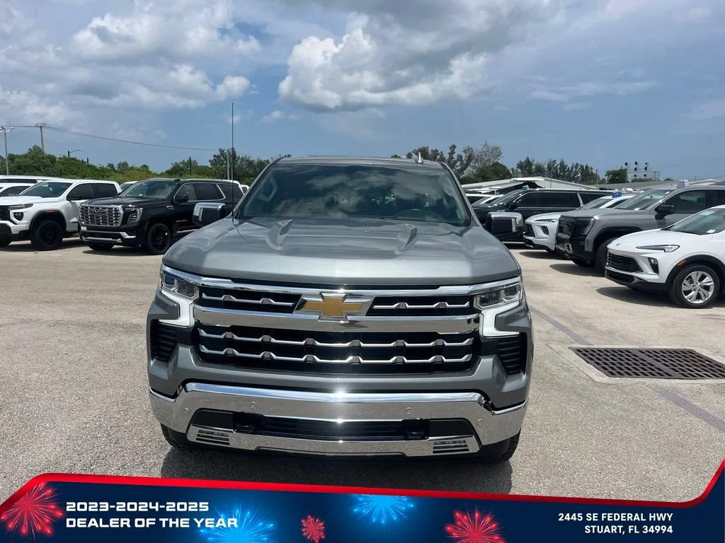Used 2024 Sterling Gray Metallic Chevrolet LTZ image 2