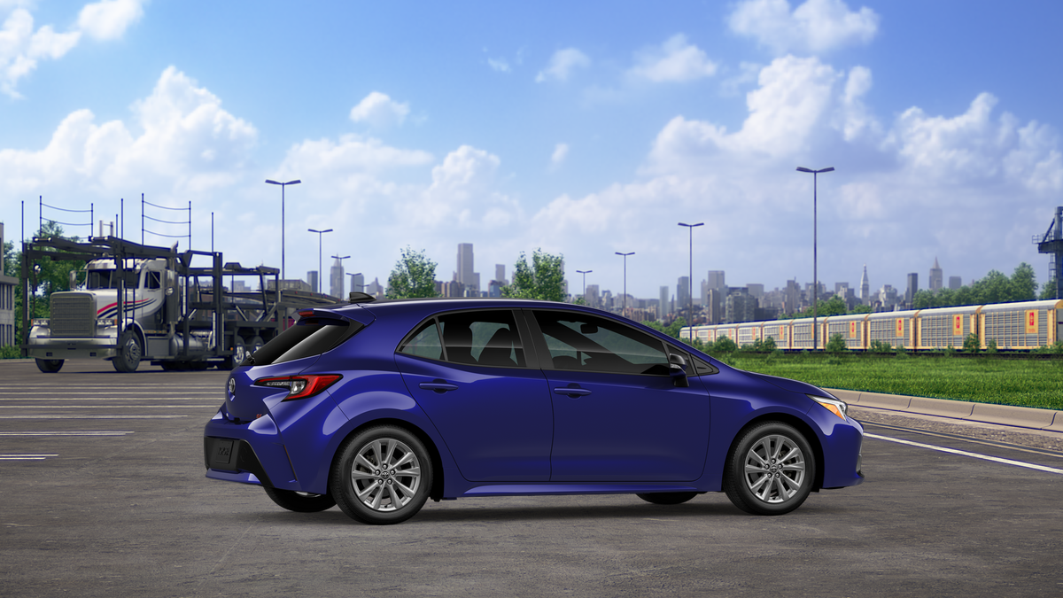 New 2026 Blue Crush Metallic Toyota SE image 11