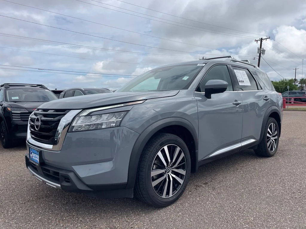 Certified Used 2024 Gray Nissan Platinum image 3