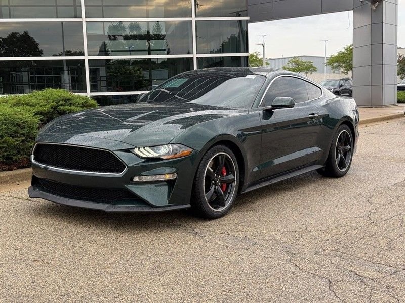 Used 2019 Dark Highland Green Metallic Ford Bullitt image 7